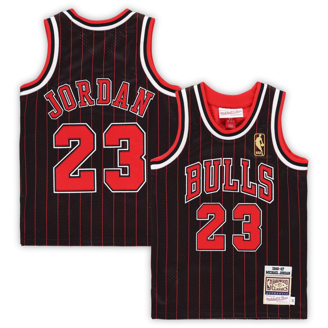 Michael Jordan Chicago Bulls Mitchell & Ness Toddler 1997/98 Hardwood Classics Authentic Jersey - Red