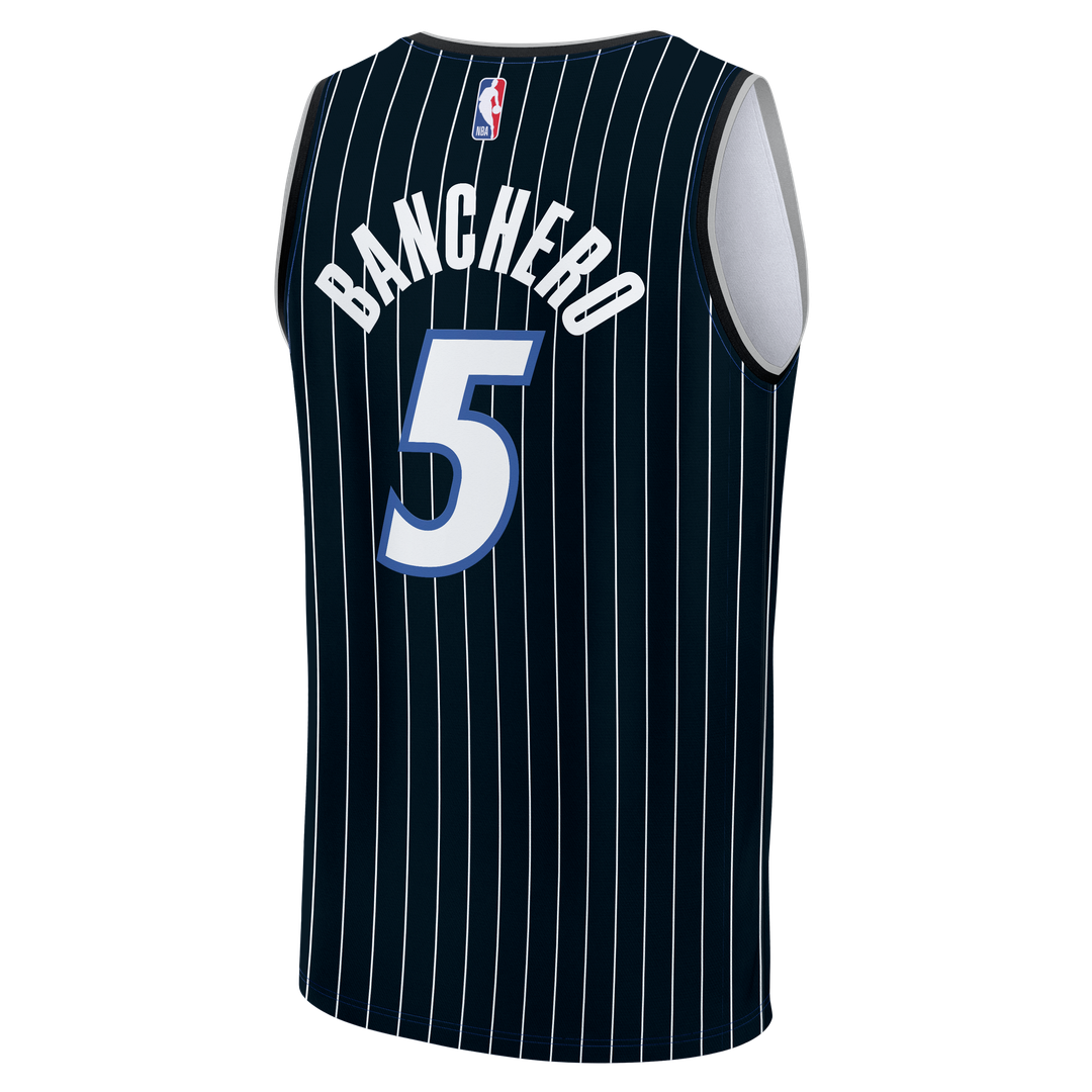 Paolo Banchero Orlando Magic Fanatics Fast Break Jersey - Statement Edition - Black