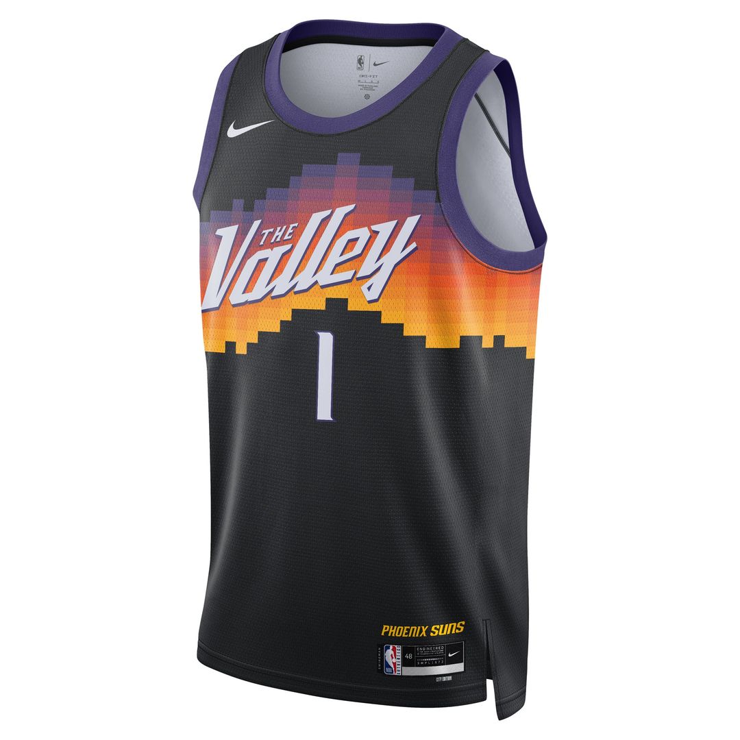 Devin Booker Phoenix Suns Nike Unisex 2025/26 Swingman Jersey - Black - City Edition