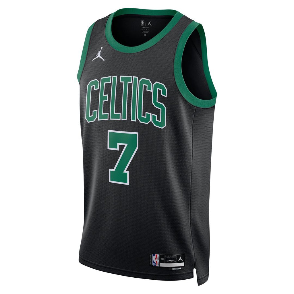 Jaylen Brown Boston Celtics Jordan Brand Unisex Swingman Jersey - Statement Edition - Black