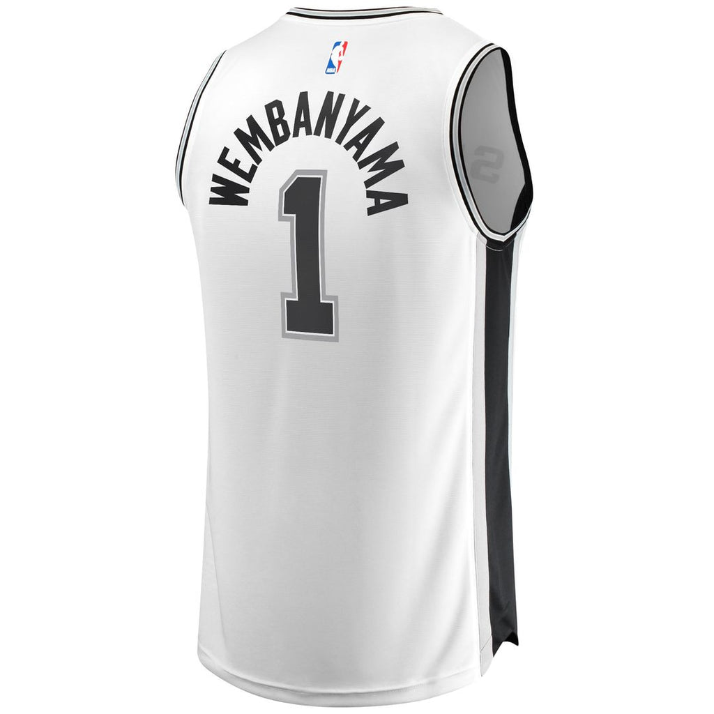Victor Wembanyama San Antonio Spurs Fanatics Fast Break Replica Player Jersey - Icon Edition - Black
