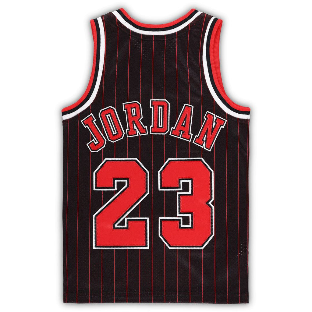 Michael Jordan Chicago Bulls Mitchell & Ness Preschool 1996/97 Hardwood Classics Authentic Jersey - Black